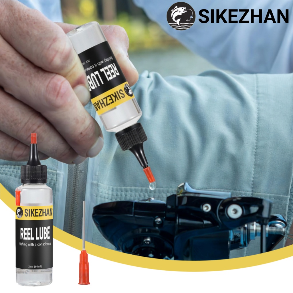 Reel Repair Kit - Oli Pelumas Kelas Laut dengan Oli