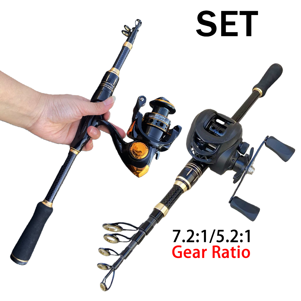 Conventional Reel - Set Kombinasi Peralatan Pancing, Joran Pancing