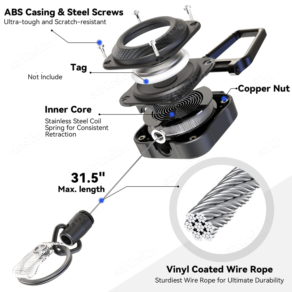 Gantungan kunci dapat ditarik  - Reel Cover ulasan dan harga