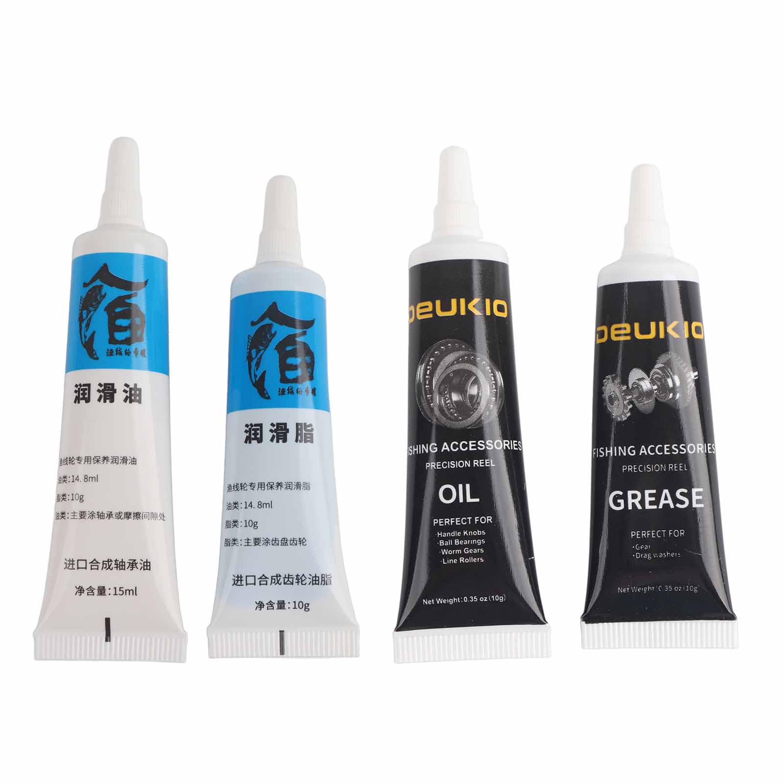 Baru 2 buah gulungan pancing m - Reel Grease ulasan dan harga