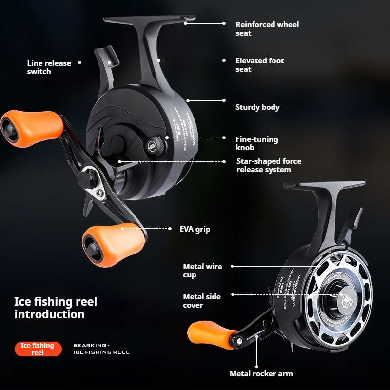 Reel Pancing Es Musim Dingin,  - Ice Fishing Reel ulasan dan harga